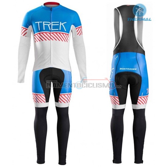 Abbigliamento Ciclismo Trek ML 2016 blu e bianco